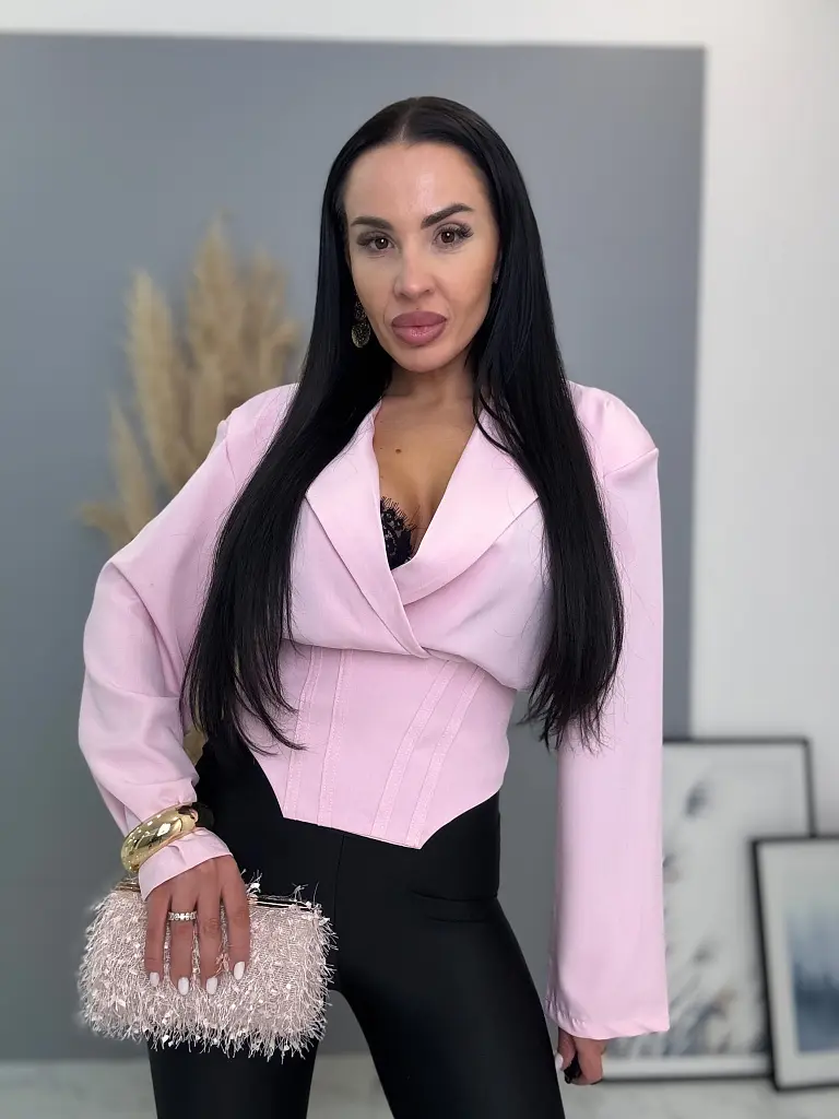 Blézer szabású felső válltöméssel VANERA