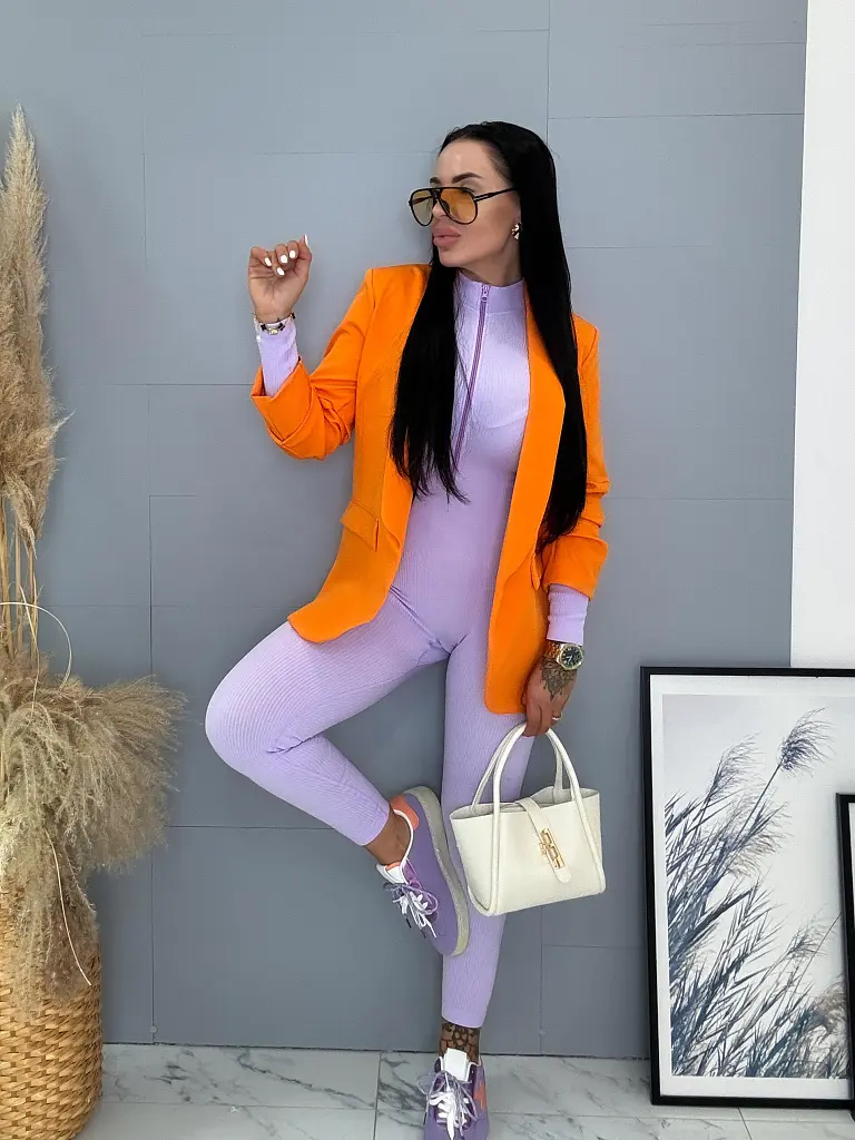 Narancssárga női zakó LILLA - next