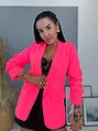 Neon pink női zakó LILLA