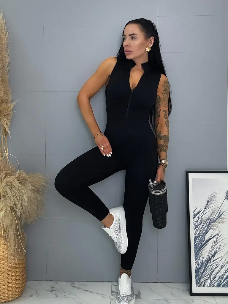 Alakformáló bordázott anyagú overál ALICIA - next