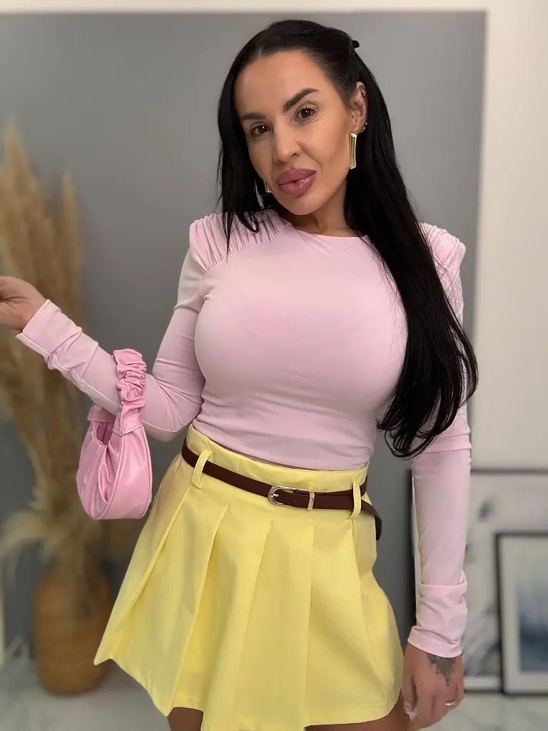 Válltöméses felső ráncolt vállrésszel MEDORA