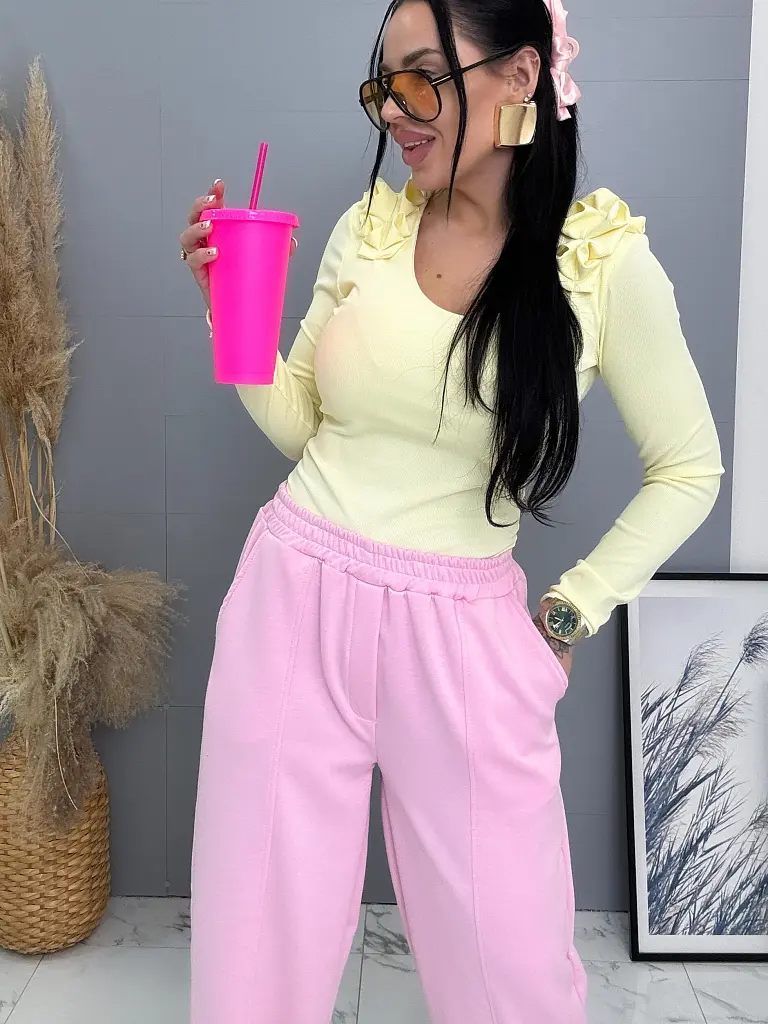 Ballon gumis derekú sportnadrág PINKY - next