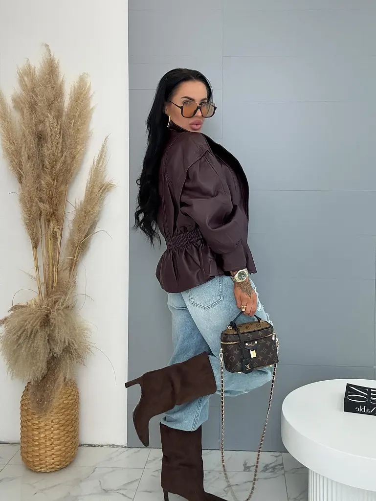 Műbőr kabát ELISE - next