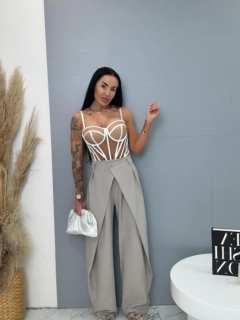 Ballon gumis derekú nadrág MAX - next