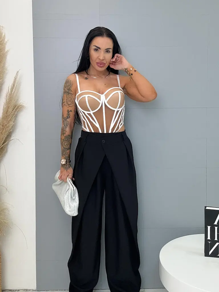 Ballon gumis derekú nadrág MAX - next