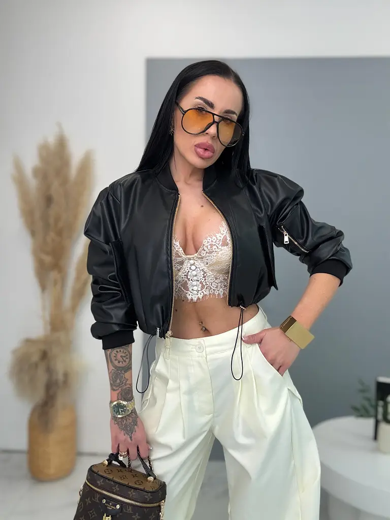 Műbőr kabát DETTI