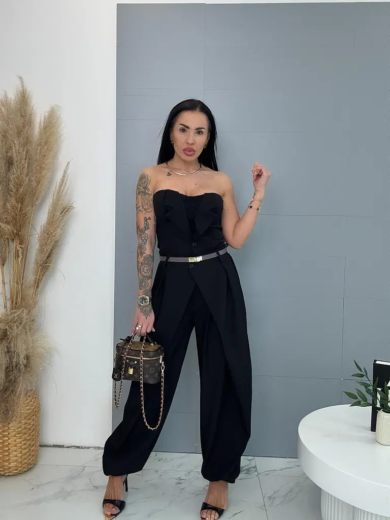 Csipkés top melltöméssel EVA - next