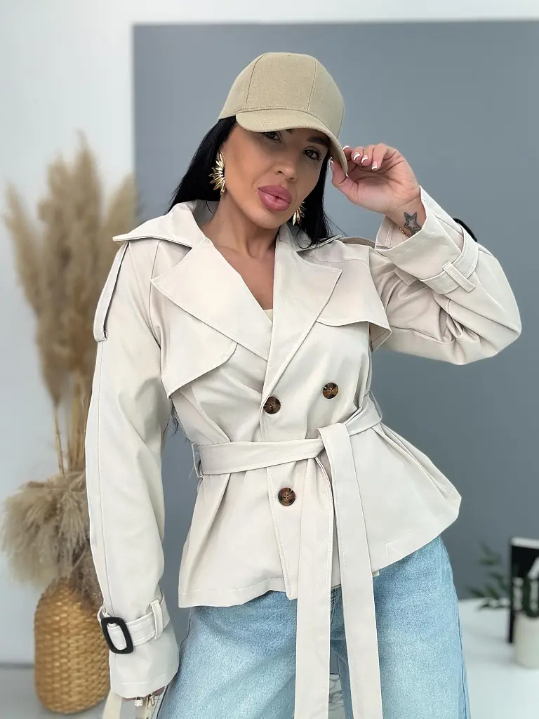 Prechodný krátky trenčkot kabát MONA - next