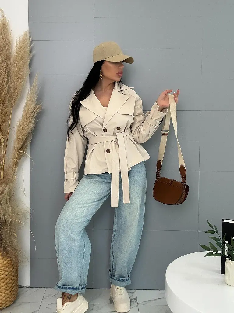 Átmeneti rövid ballonkabát MONA