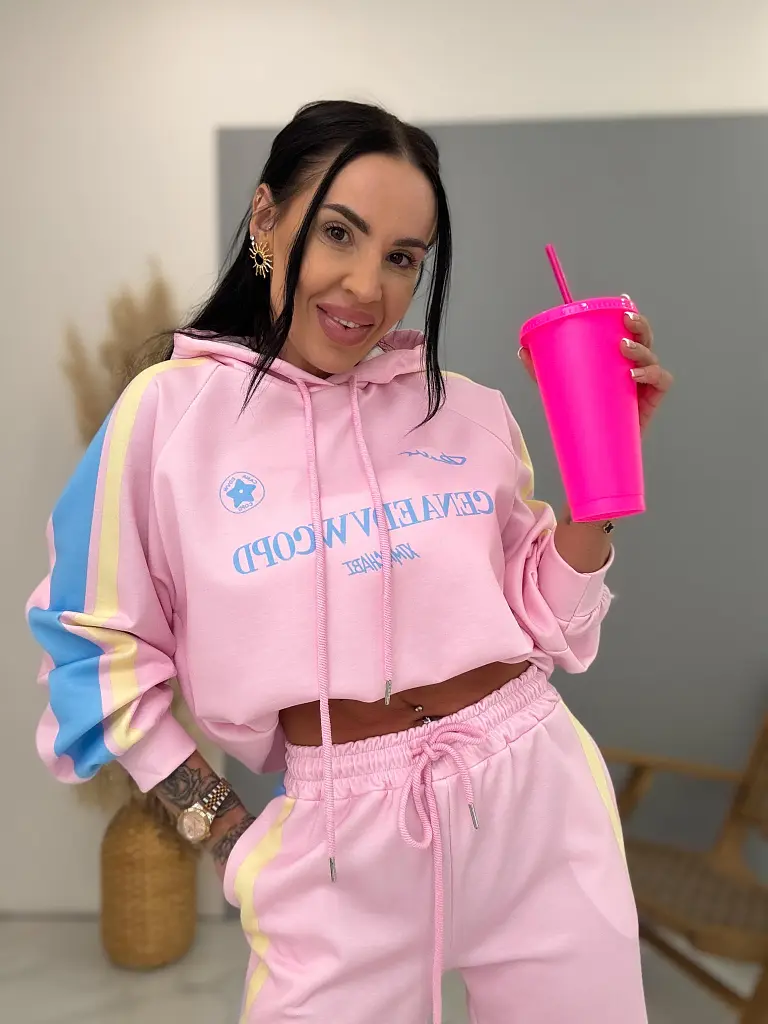 Női kapucnis sportos szabadidő szett OLIVIA