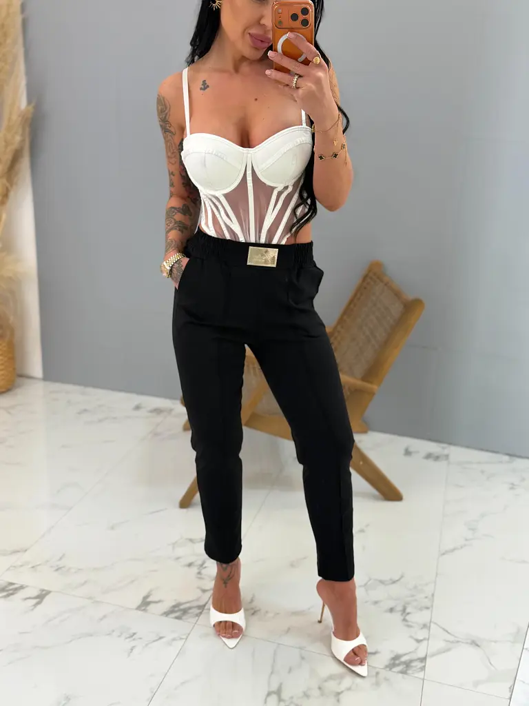 Női elasztikus nadrág HANNA - next