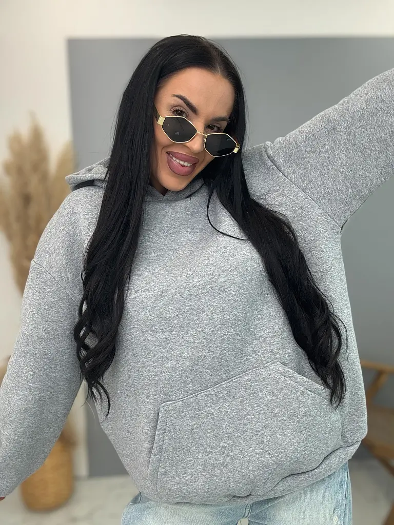 Bélelt oversized kapucnis felső YARA - next