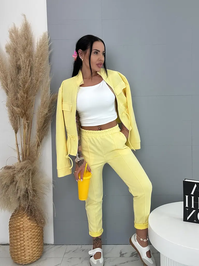 Kétrészes velúr szett EMMA