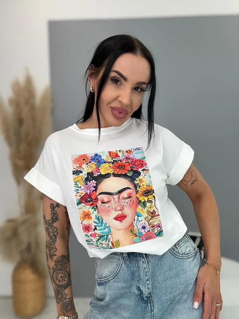 Női trikó lenyomattal IVOLA