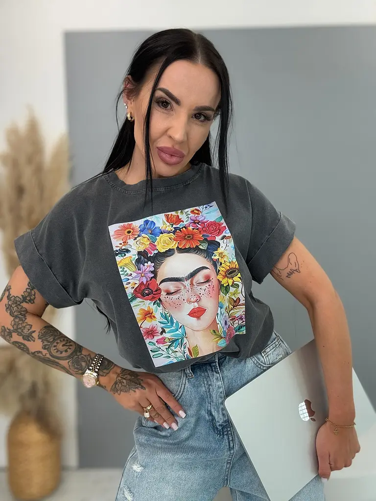 Női trikó lenyomattal IVOLA