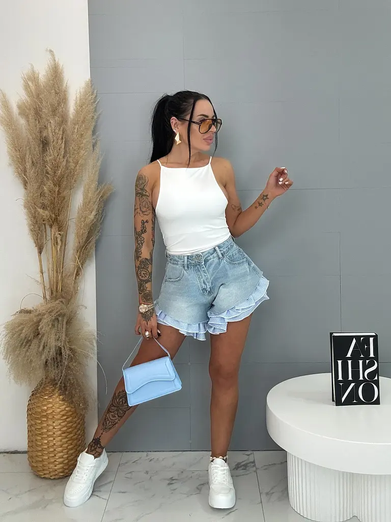 Extravagáns kombinált farmersort FARELA - next