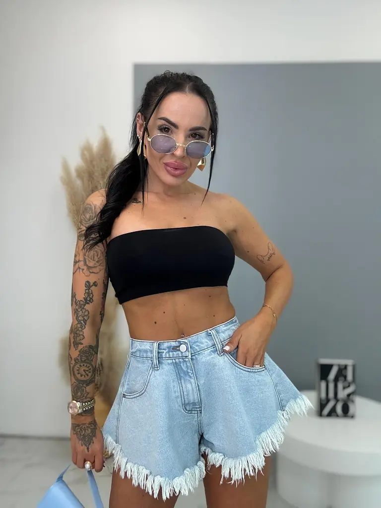 Kék farmersort CYNTHIA