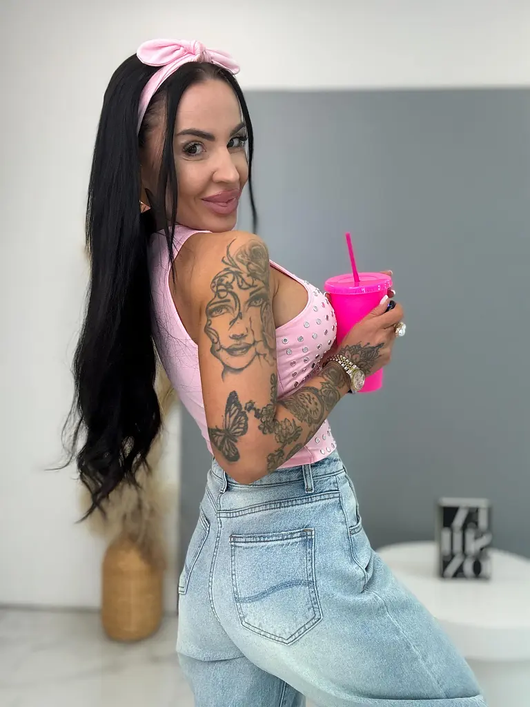 Magas derekú baggy fit farmer  - next