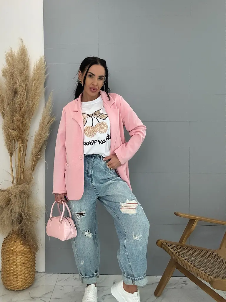 Street zakó melegítő anyagból NABILA