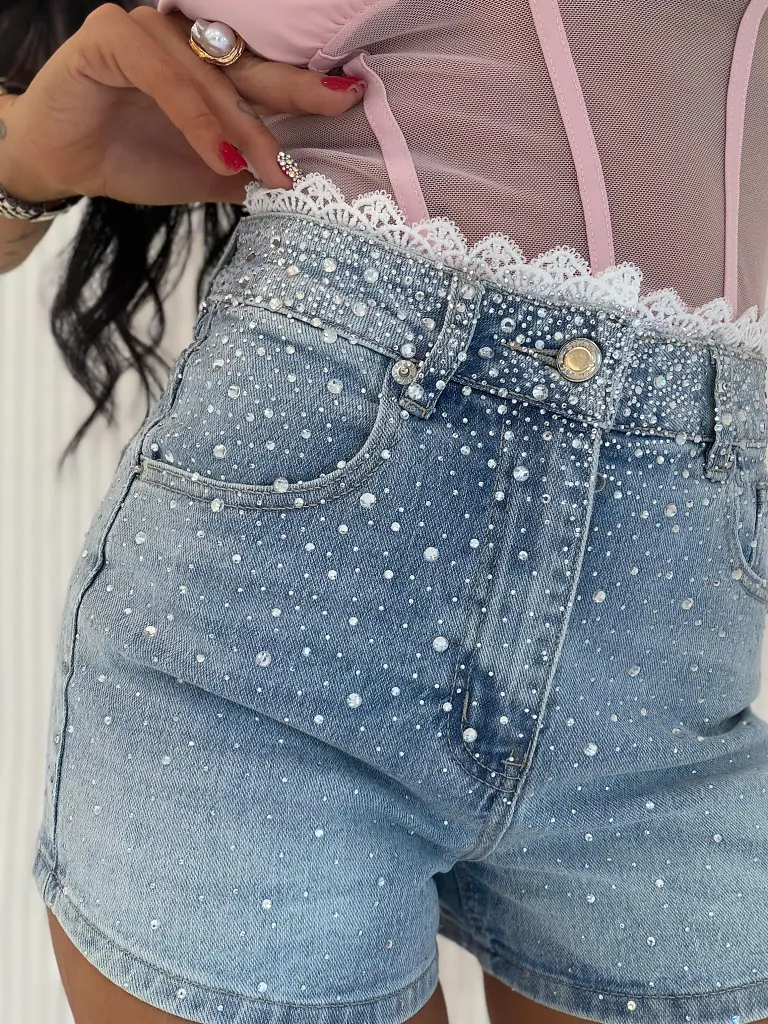 Denim sort kövekkel ADORO - next