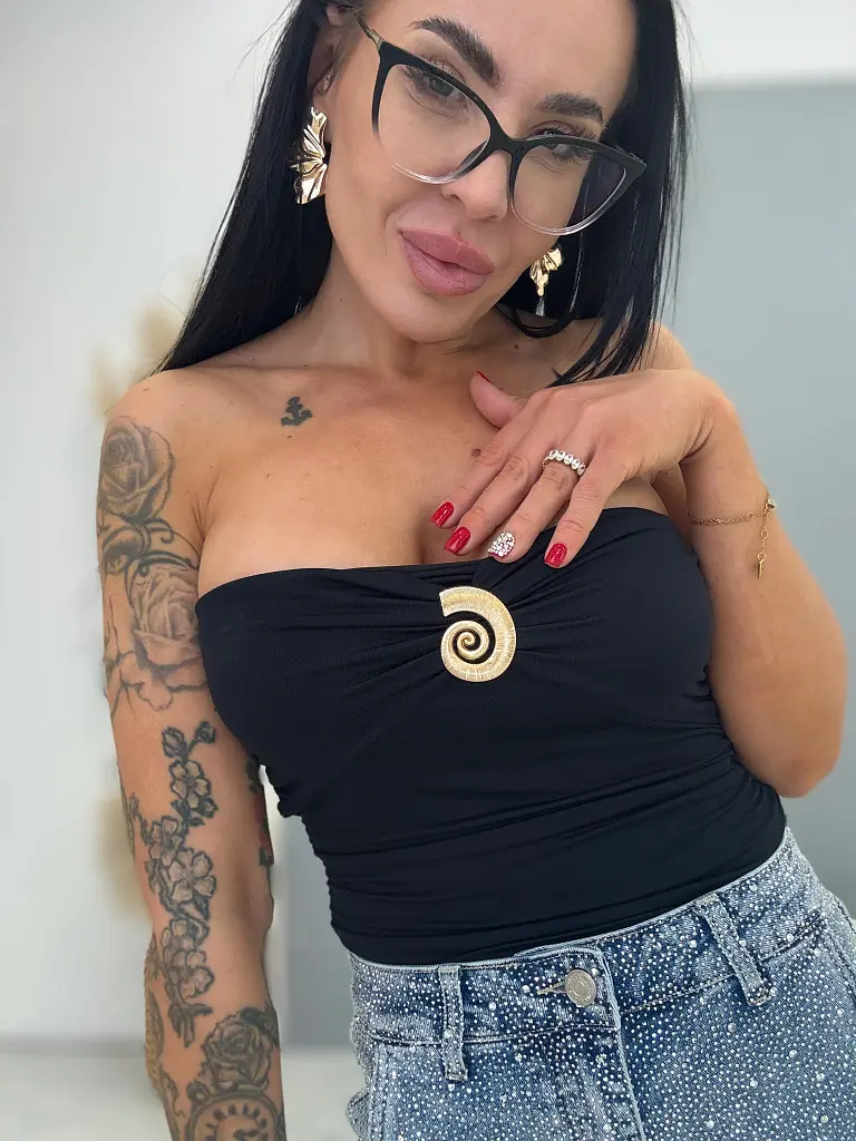 Női top melltöméssel MIRA