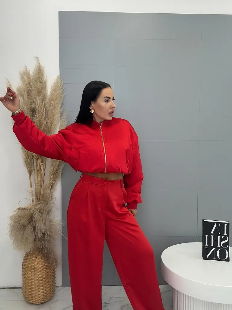 Szatén bomber kabát EREWAN - next