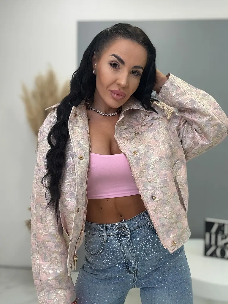 Strukturált bomber kabát HILLARY