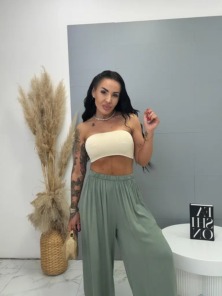 Gumírozott derekú ballon nadrág ACTIVE - next