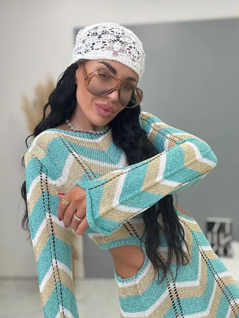 Madeira háromszög kendő MARA - next