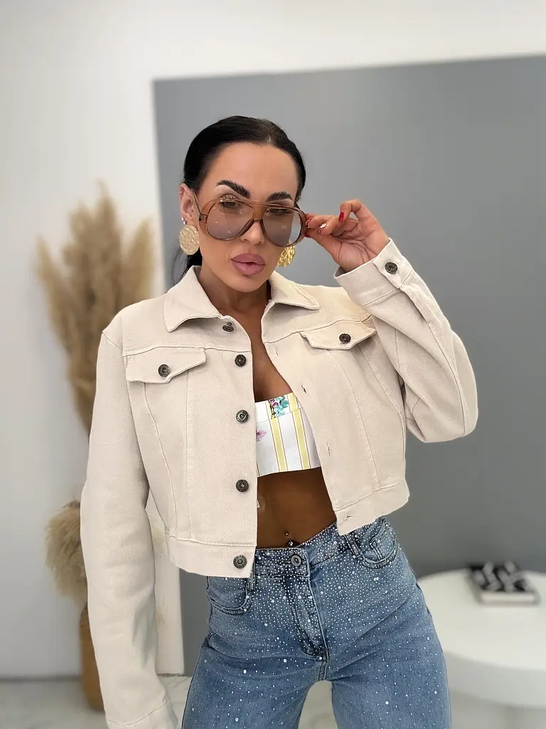 Női farmerdzseki ALESSIA