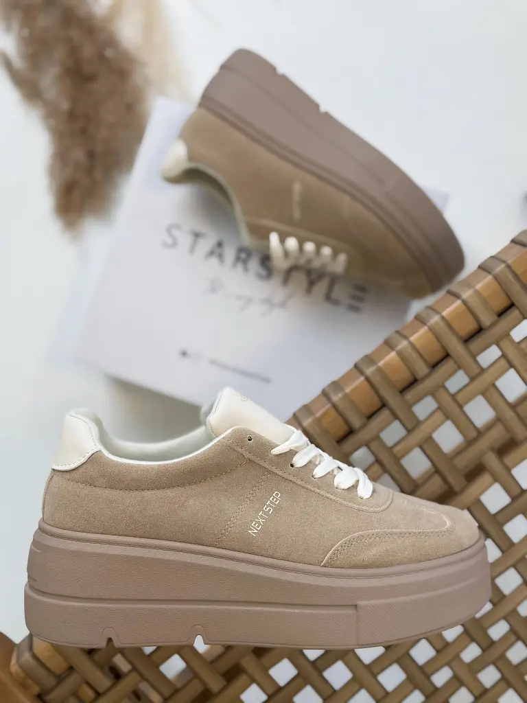 Platformos velúr sportcipő SYNDI - next