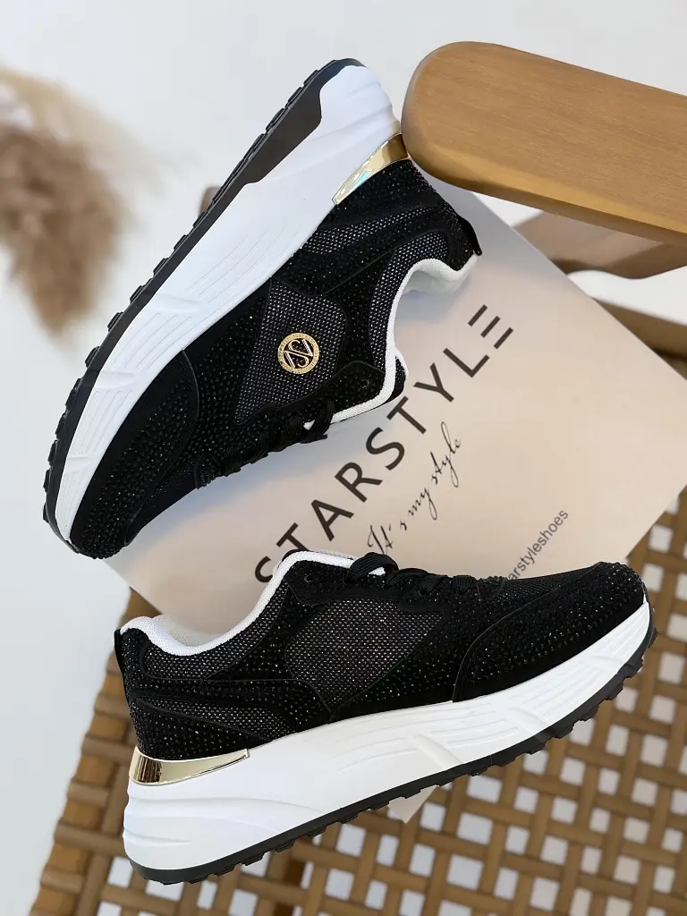 Kövekkel díszített platformos sportcipő CATIA - next