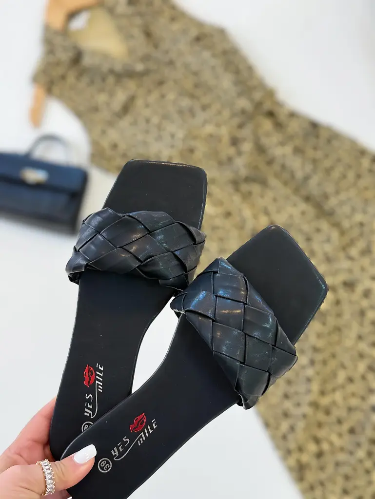 Fekete női papucs SOUL - next