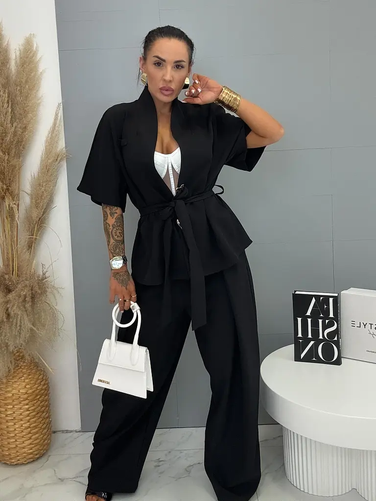 Blézer övvel és aranyozott brossal FANCY - next