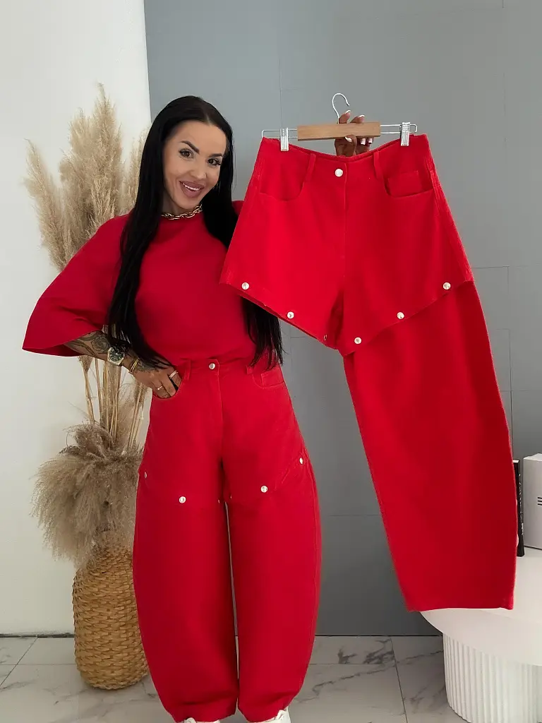 Ballon fazonú farmer kontra short RUBY