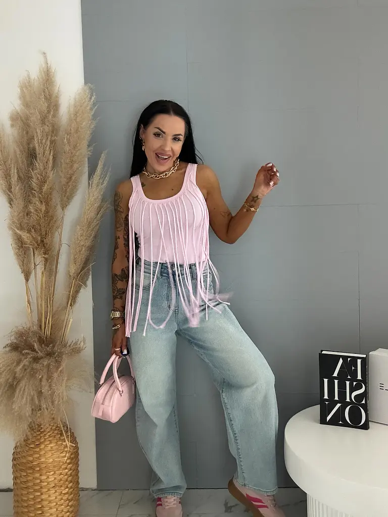 Nyári női ujjatlan felső STREET