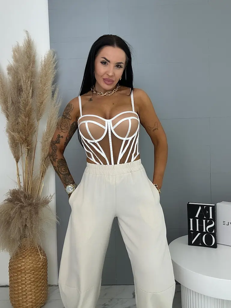 Ballon gumis derekú nadrág SEMA - next