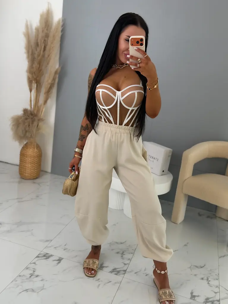 Ballon gumis derekú nadrág SEMA