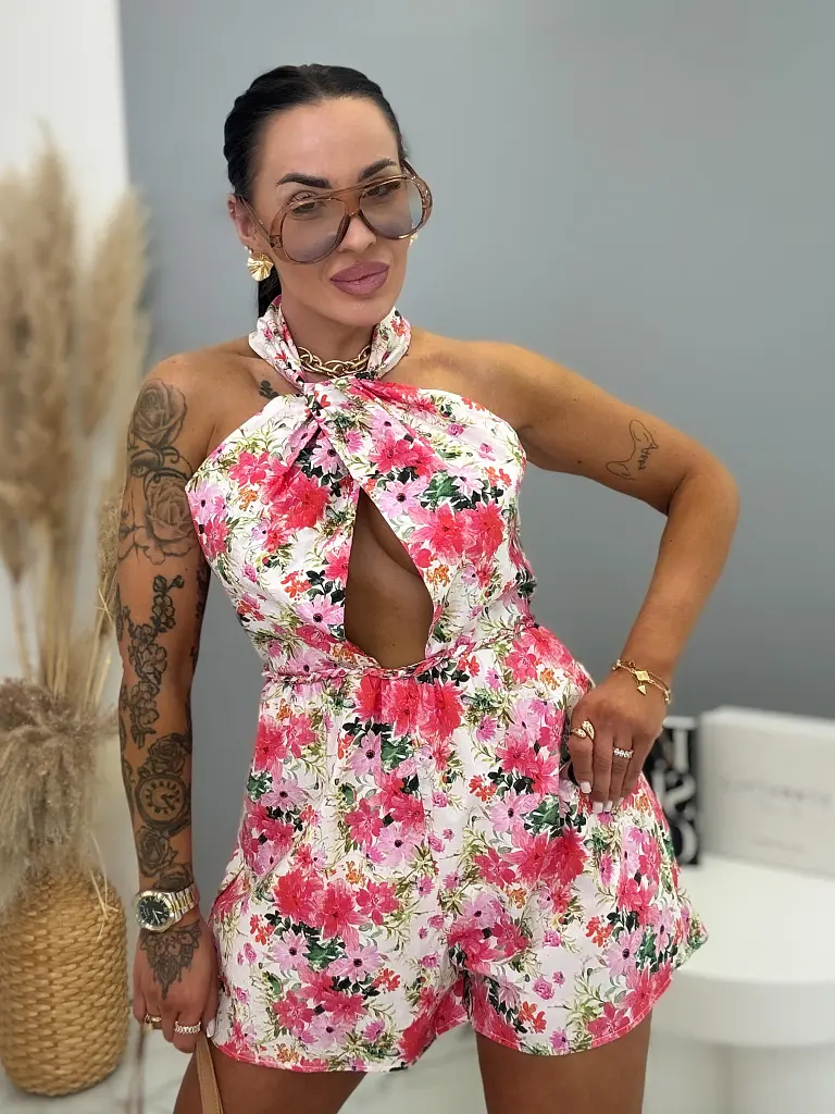 Virágmintás overál FRESH