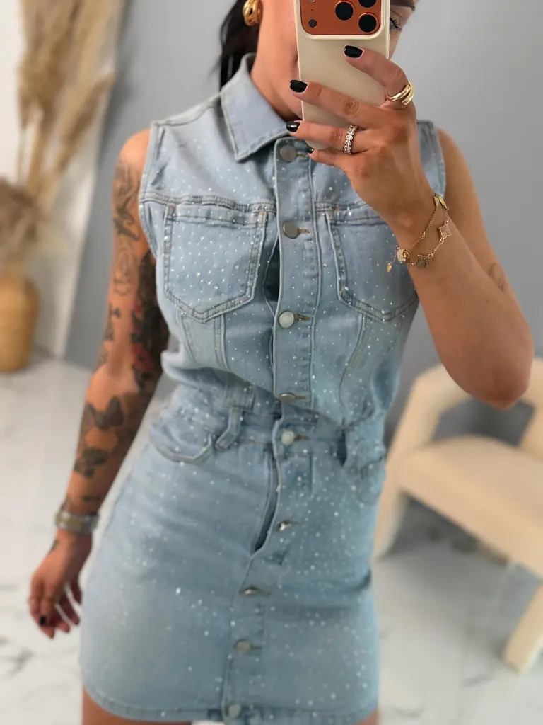 Farmerruha kövecskékkel SPARKLY - next