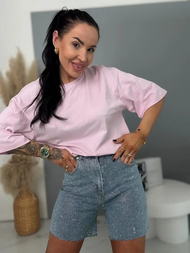 Farmer sort strasszokkal DIAMOND GLOW