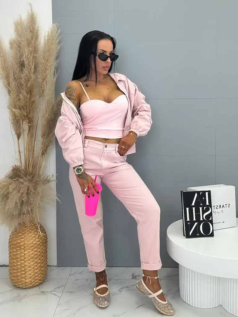 Női crop top melltartóbetéttel STRAP - next