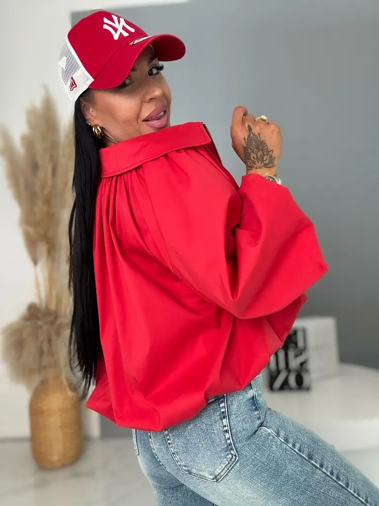 Hagyma fazonú bomberdzseki VELVET - next