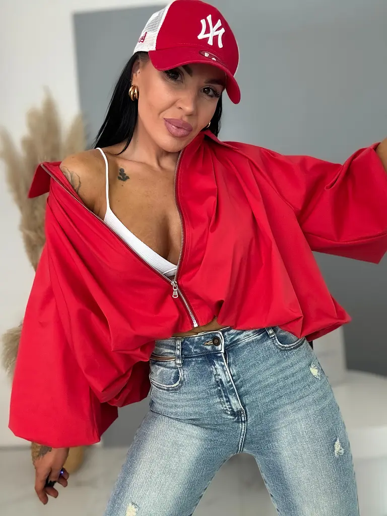 Hagyma fazonú bomberdzseki VELVET