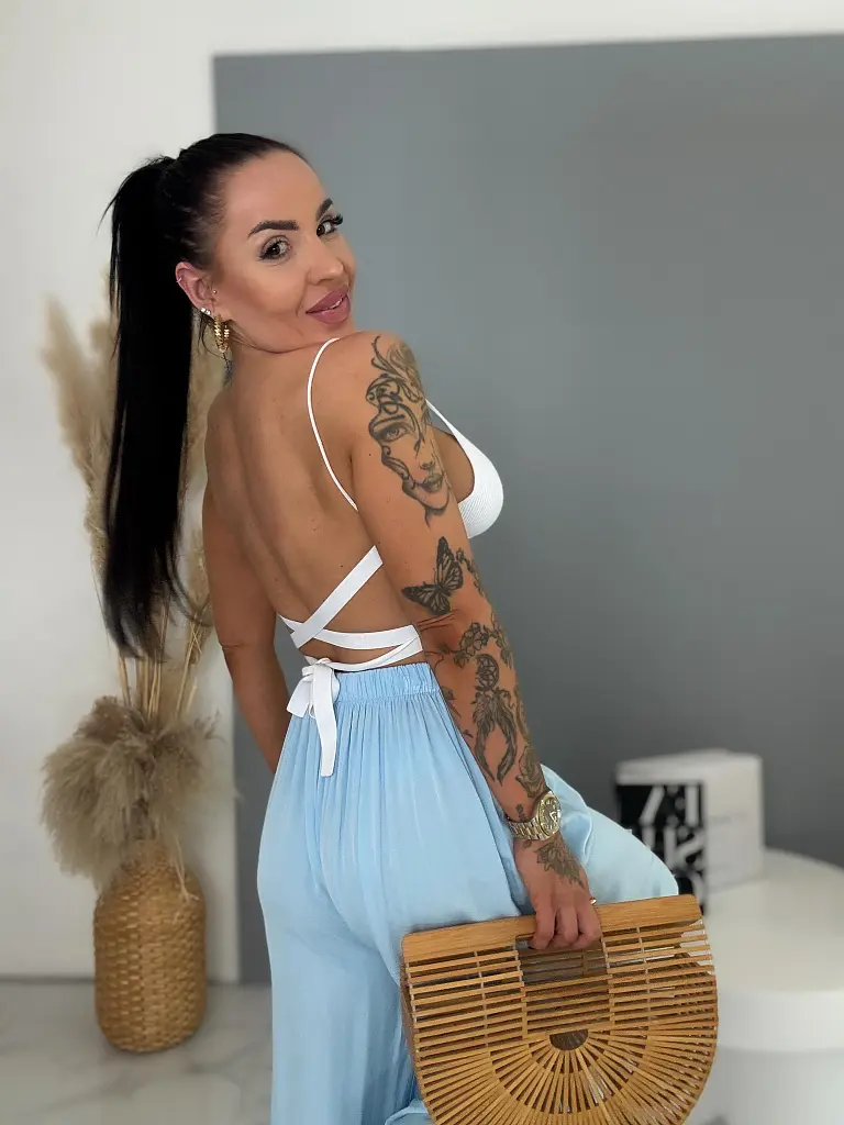 Floving gumis derekú nadrág ARIA - next