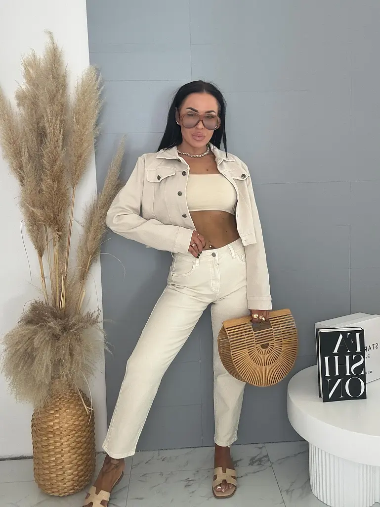 Mom fit farmernadrág KERRY