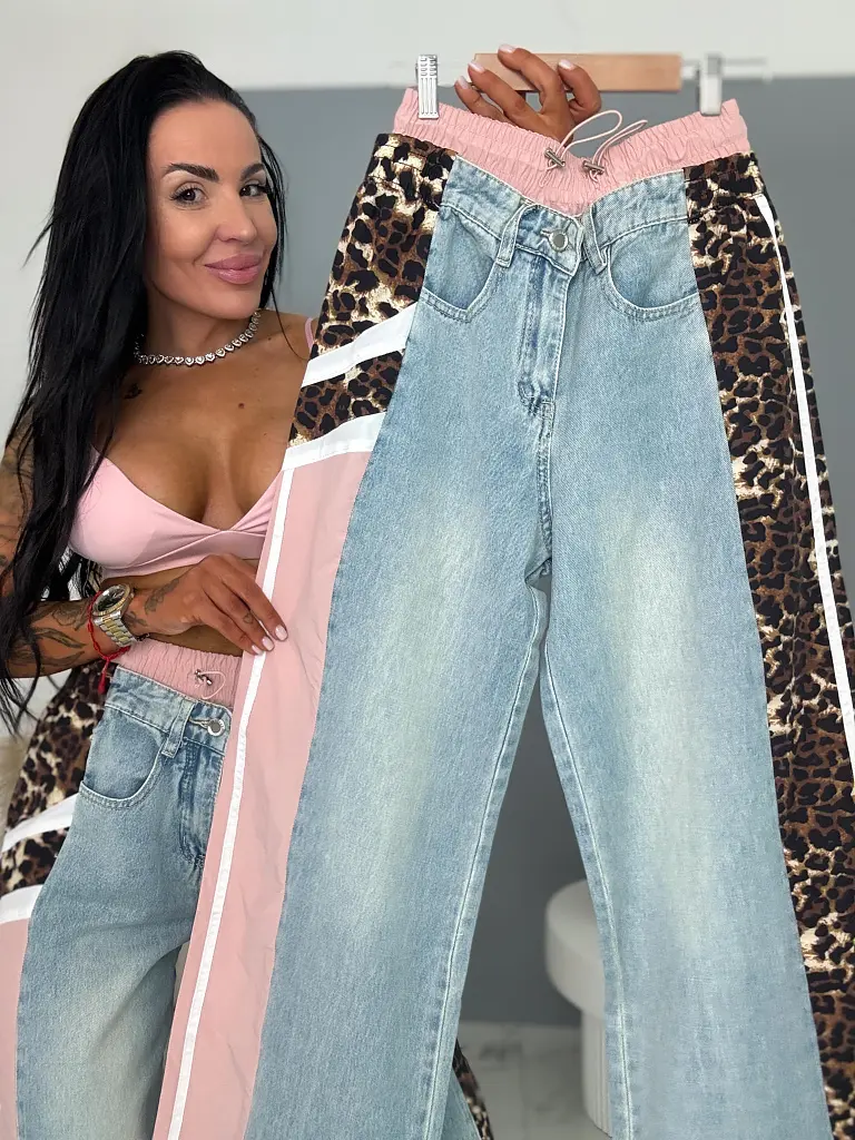 Trendi farmernadrág FESTIVAL