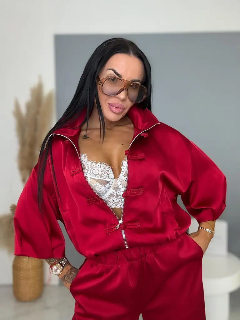Szatén ballon jacket SATIN