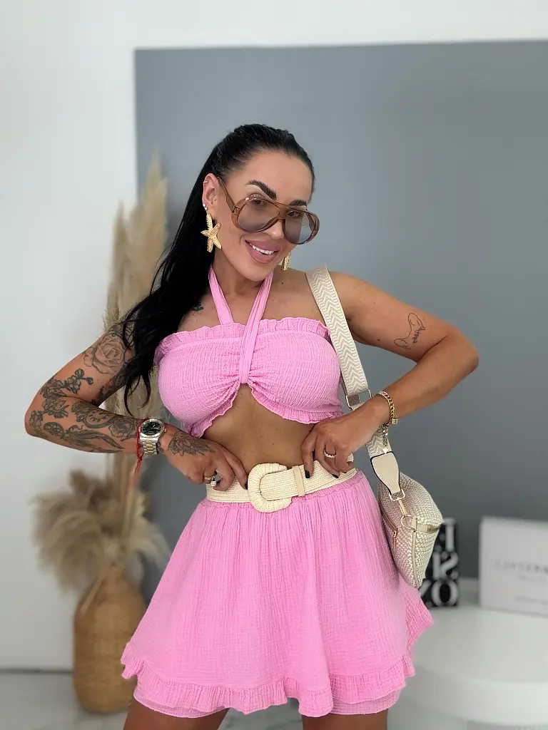 Kétrészes muszlin szett SELENA - next