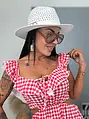 Muszlin ruha nyitott hátrésszel ROUGE DRESS